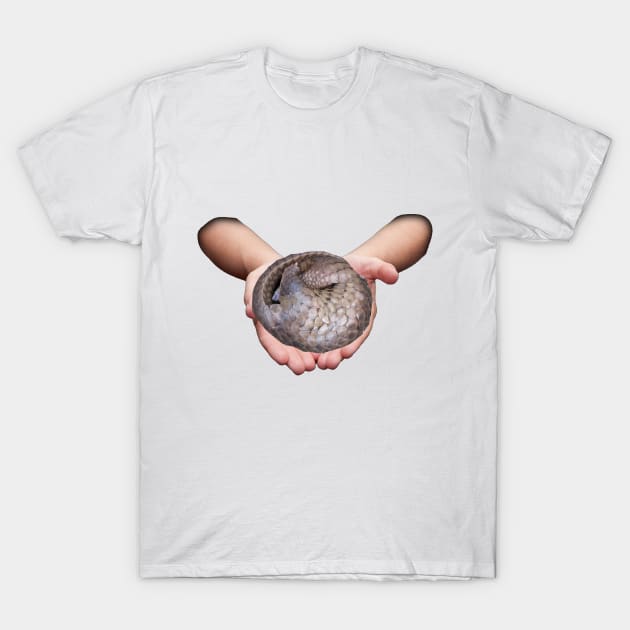 Pangolin T-Shirt by Alienby